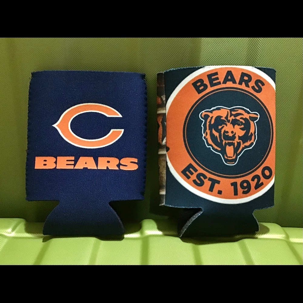 2 Chicago Bears Kazooie Beverage Sleeves
